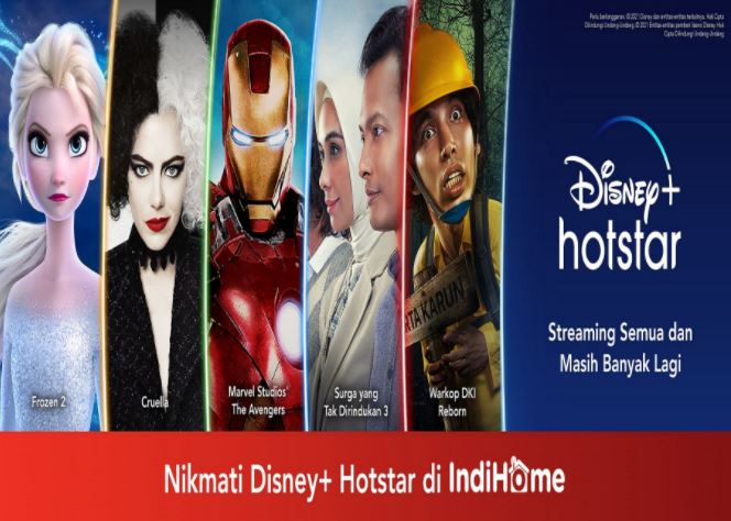 Disney+ Hotstar dan IndiHome Hadirkan Konten Hiburan Global dan Lokal untuk Konsumen di Indonesia