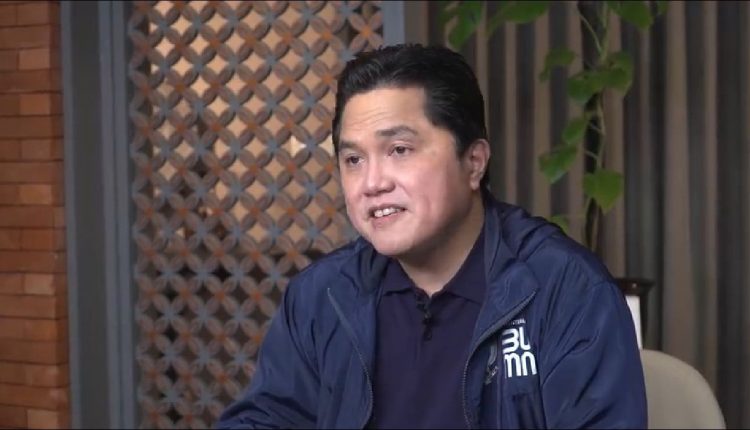 Erick Thohir Kejar Investasi Baterai Mobil Listrik Dengan CBL