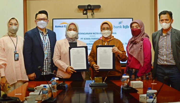 bank bjb dan Kimia Farma Tandatangani Kerjasama Layanan Perbankan