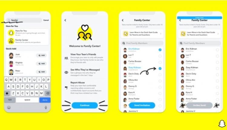 Snapchat Secara resmi Perkenalkan Kontrol Orang Tua Melalui Fitur Family Center