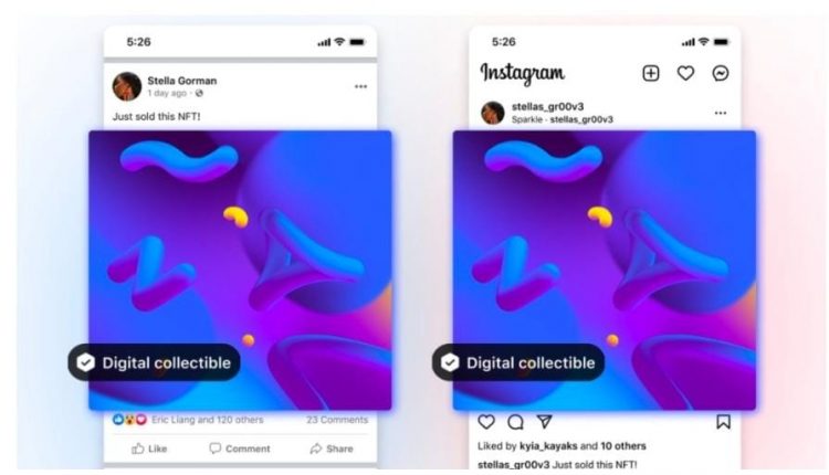 Meta Mungkinkan Pengguna Posting NFT di Facebook dan Instagram