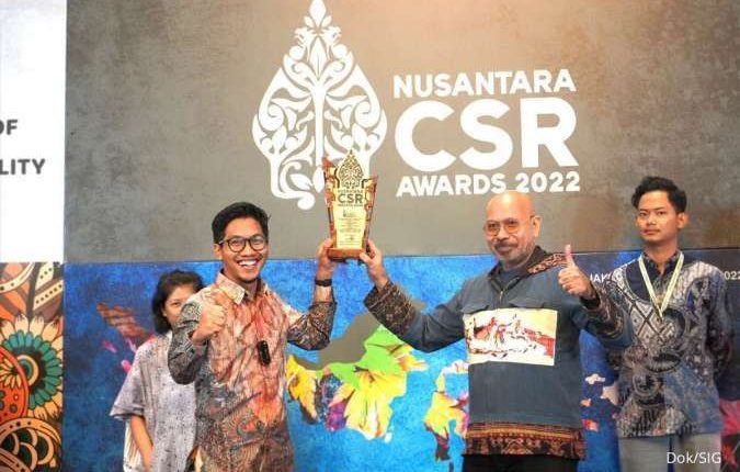 SIG Raih Lima Penghargaan dalam Ajang Nusantara CSR Awards 2022
