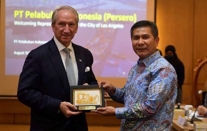 Manajemen Pelindo dan Port of LA Hidupkan Kembali Kerjasama