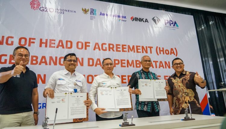 Barata, INKA dan VKTR Sepakat Kembangkan Komponen Kendaraan Listrik