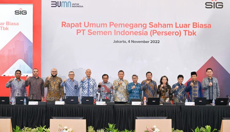 RUPSLB 2022, SIG Peroleh Persetujuan Untuk Menerbitkan 1,07 Miliar Saham Baru