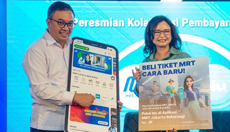 MRT Jakarta dan BCA Digital Kolaborasi Layanan Antarplatform Digital