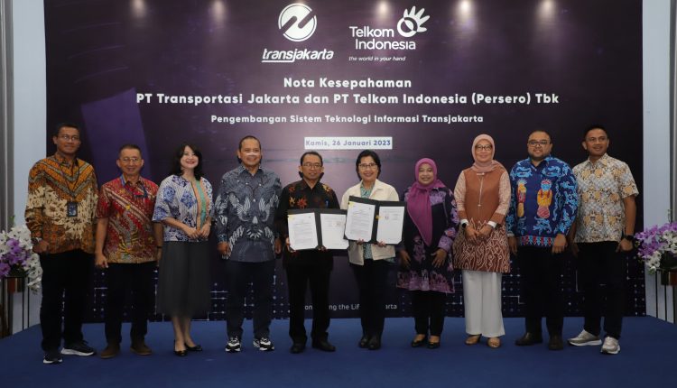 Siap Tingkatkan Layanan Lewat Transformasi Digital, Transjakarta Gandeng Telkom (Dok : Telkom)