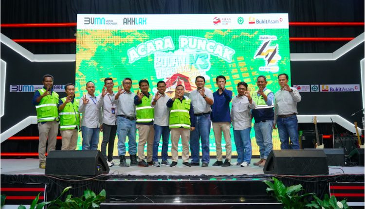 Tutup Bulan K3, PTBA Fokus Tingkatkan Keselamatan dan Kesehatan Kerja