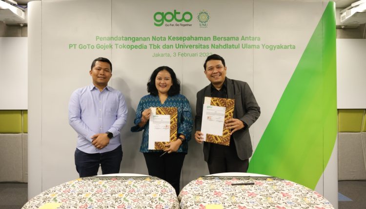 GoTo dan Universitas Nahdlatul Ulama Kerja Sama Pengembangan Kewirausahaan Digital