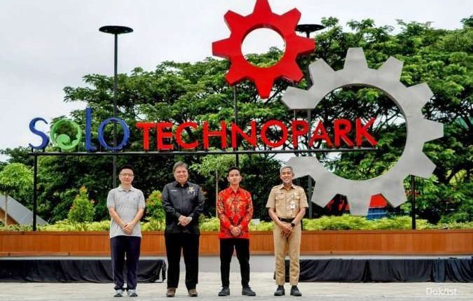 Resmikan Solo Technopark Menko Airlangga Berharap Banyak Startup Baru 