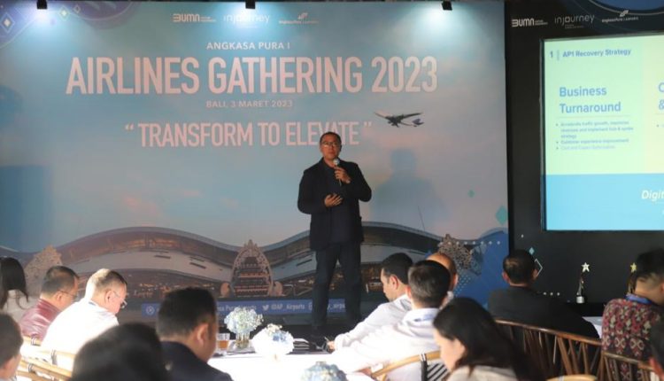 AP I Sinergikan Strategi Peningkatan Trafik Angkutan Udara 2023