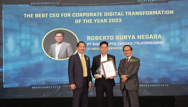 Pimpin Pasar B2B IT Service, Telkomsigma Raih Tiga Penghargaan Bergengsi Digitech Award 2023