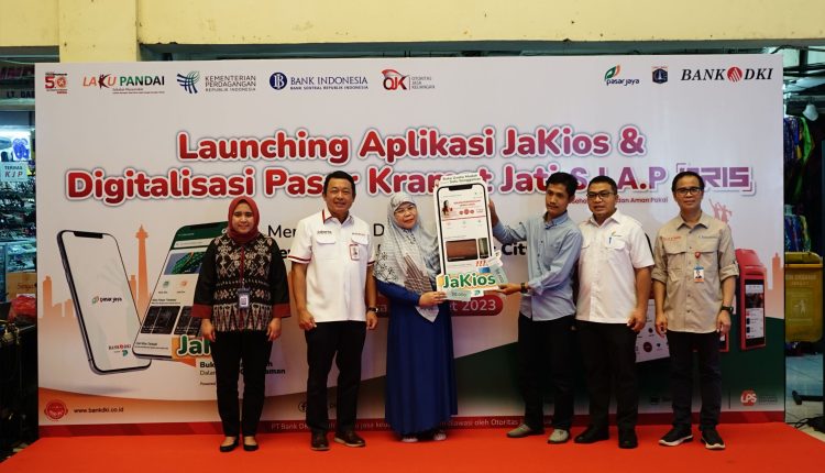 Bank DKI Luncurkan Aplikasi JaKios, Permudah Sewa Kios