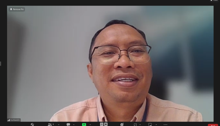 Kepala Divisi Teknologi & Informasi PNM, Sutanto dalam dalam penjurian Digitech Award 2023.