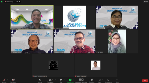 Bank Mandiri dalam penjurian Digitech Award 2023.