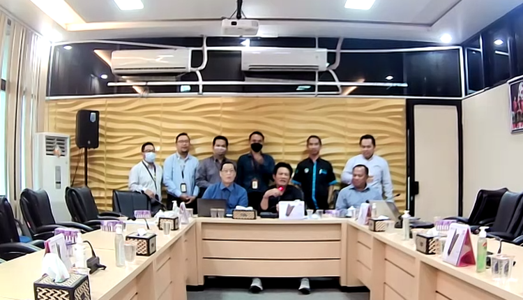 Bank Kalteng dalam penjurian Digitech Award 2023.