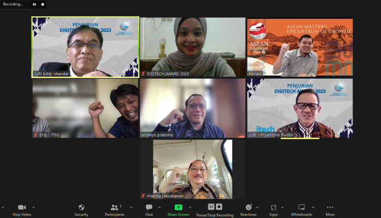 Terjun ke Digital, Pos Indonesia Semakin Licah Tingkatkan Layanan/Penjurian Digitech Award 2023 yang dilakukan secara daring, pada Kamis (15/03/2023).