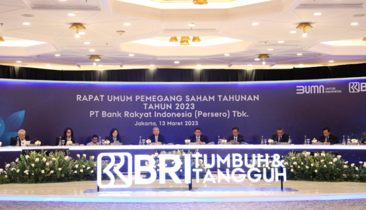RUPST 2023: BRI Bagikan Dividen Rp43,49 triliun