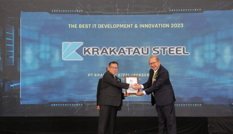 Krakatau Steel Raih 2 Penghargaan Digitech Award 2023