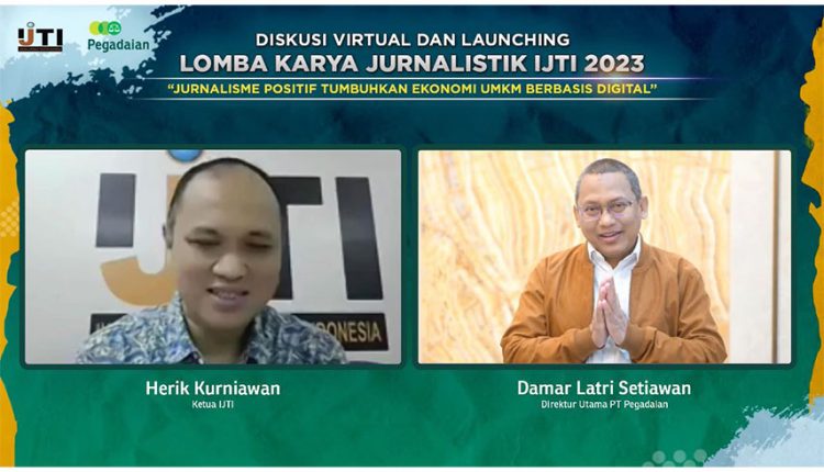 Pegadaian Gandeng IJTI Ajak Jurnalis Dorong UMKM Go Digital