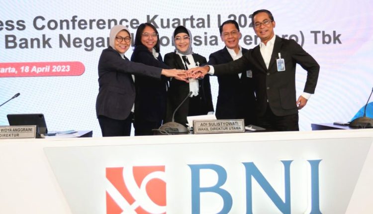 BNI Cetak Laba Bersih Rp5,2 Triliun di Kuartal I-2023