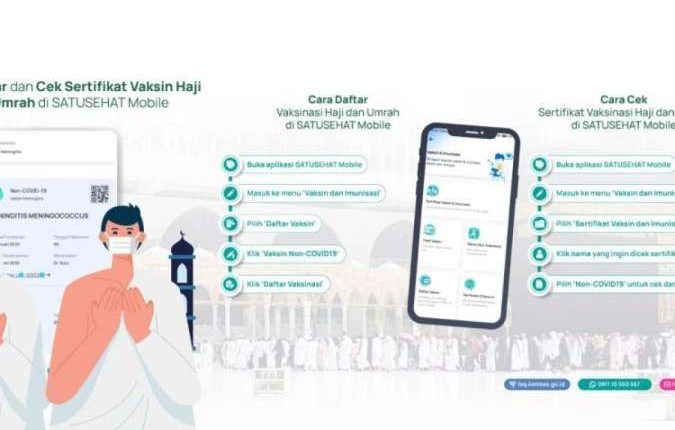 Sertifikat Vaksin Meningitis Bisa Diunduh di SATUSEHAT Mobile