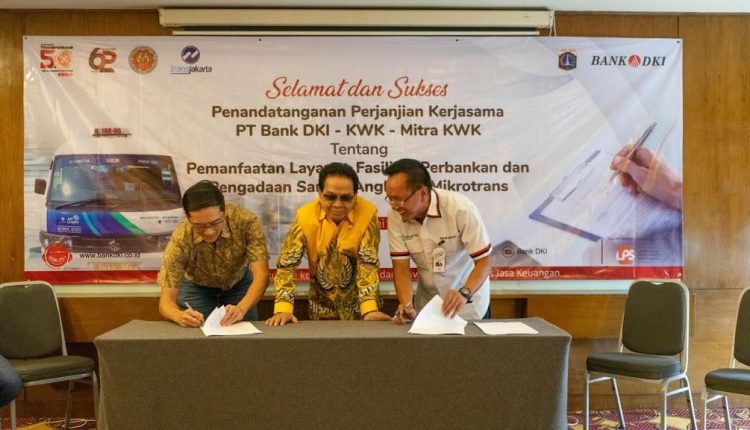 Bank DKI Bersama Koperasi Wahana Kalpika Kolaborasi Tingkatkan Layanan Transportasi