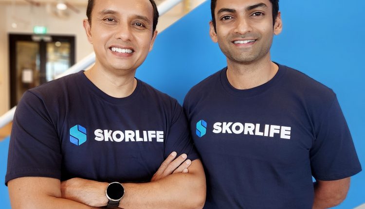 (Kiri ke Kanan) Pendiri dan CEO SkorLife Ongki Kurniawan, Pendiri dan COO SkorLife Karan Khetan