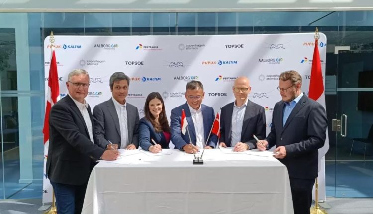 Pupuk Kaltim dan Pertamina NRE Kembangkan Amonia Hijau Bertenaga Thorium