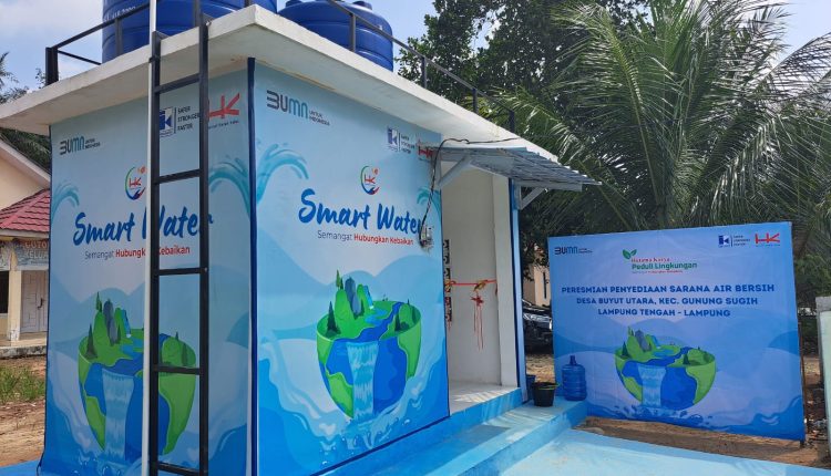 Hutama Karya Optimalkan Program Smart Water Di Lampung