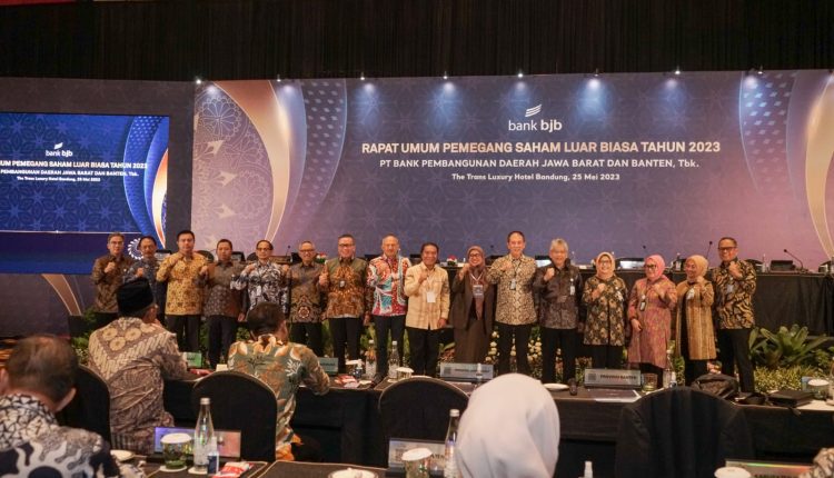 RUPSLB bank bjb 2023 Tunjuk Pengurus Baru