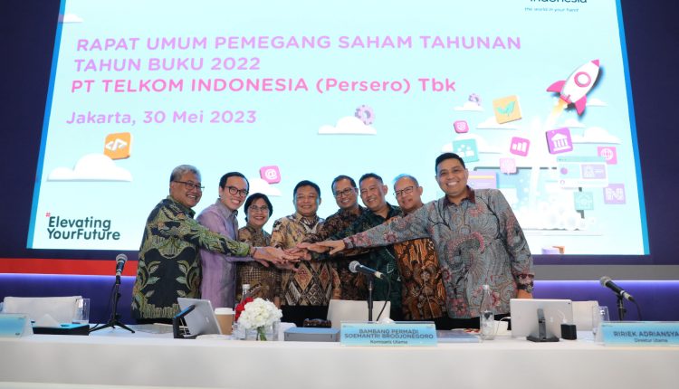 RUPST Telkom Tahun 2022, Bagikan Dividen Rp16,6 Triliun