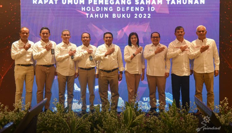 Gelar RUPS Tahun 2022, Pindad Raup Pendapatan 6,4 Triliun