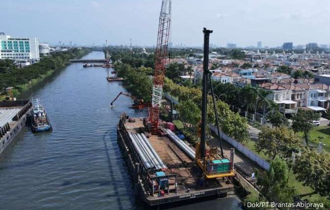 Lewat Proyek NCICD, Brantas Abipraya Atasi Banjir Rob Jakarta