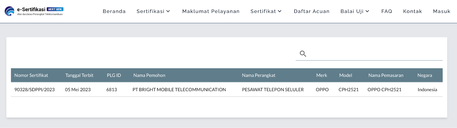 Smartphone terbaru OPPO