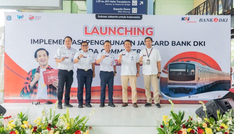 JakCard Bank DKI Kini Bisa Digunakan Sebagai Tiket Perjalanan KRL