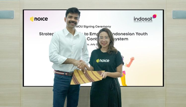Indosat dan Noice Kolaborasi Majukan Industri Konten Kreatif