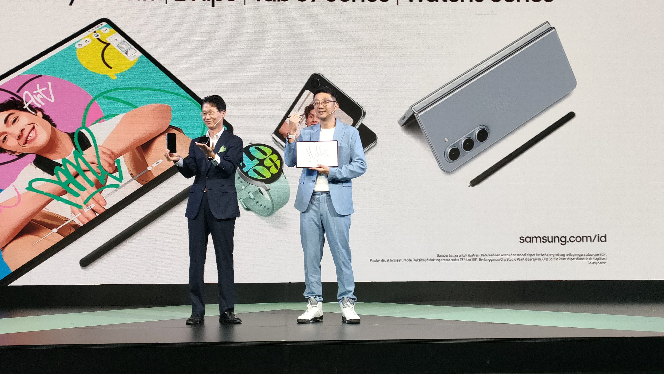 Samsung Galaxy Z Flip5 dan Galaxy Z Fold5