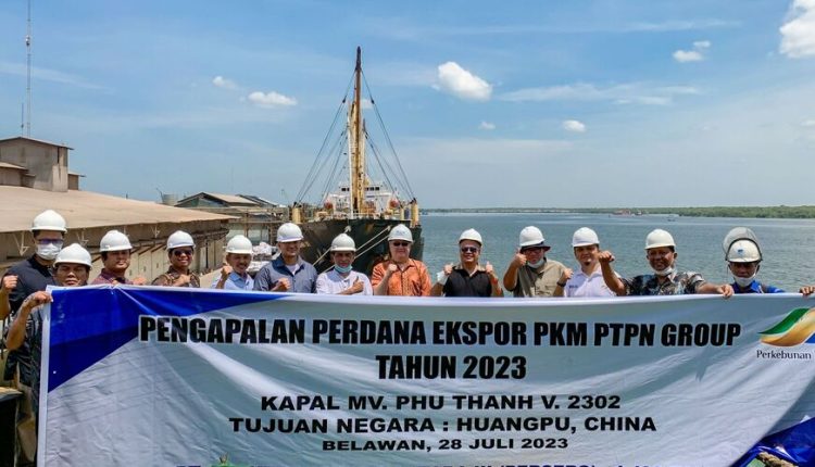 Perdana, Holding Perkebunan Nusantara Ekspor Palm Kernel Expeller ke China