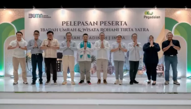 Pegadaian Berangkatkan Umrah 145 Karyawan Dengan Kinerja Terbaik