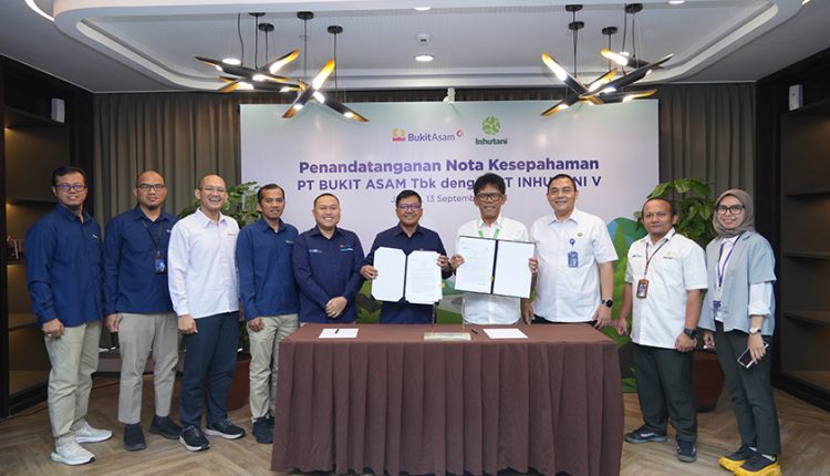 Bukit Asam Gandeng Inhutani V untuk Reklamasi hingga Pengelolaan Hutan