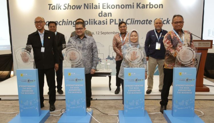 PLN Luncurkan Climate Click, Platform Digital untuk Perdagangan Karbon