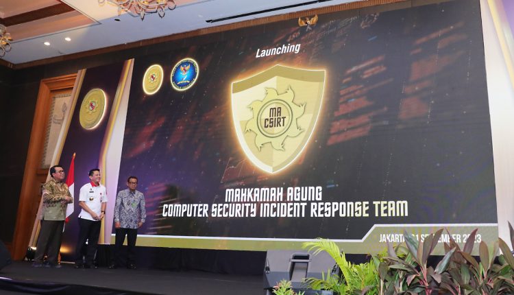 BSSN Resmikan MA-CSIRT Amankan Aset Data Mahkamah Agung
