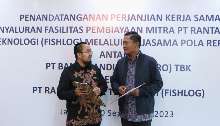 Bank Mandiri Kerja Sama Dengan FishLog, Dukung UMKM Go Digital