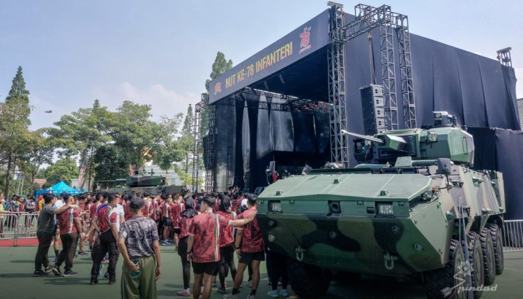 Peringati HUT Ke-78 Infanteri, PT PINDAD Tampilkan Produk Unggulan
