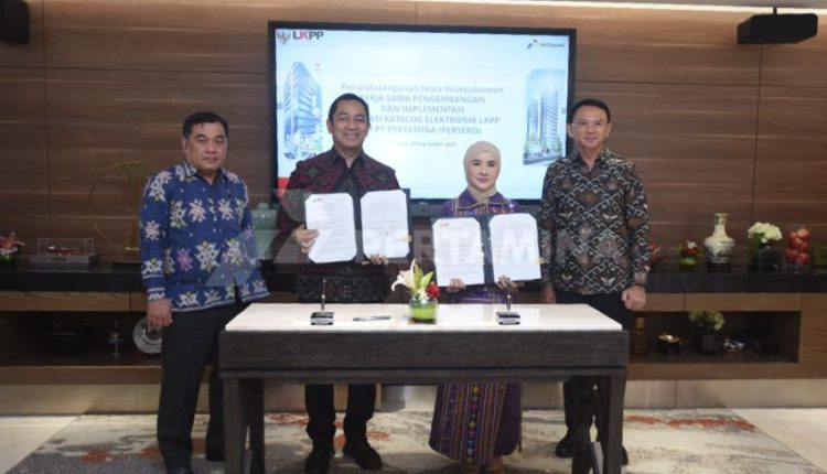 Gandeng LKPP, Pertamina Implementasikan Aplikasi E-Katalog