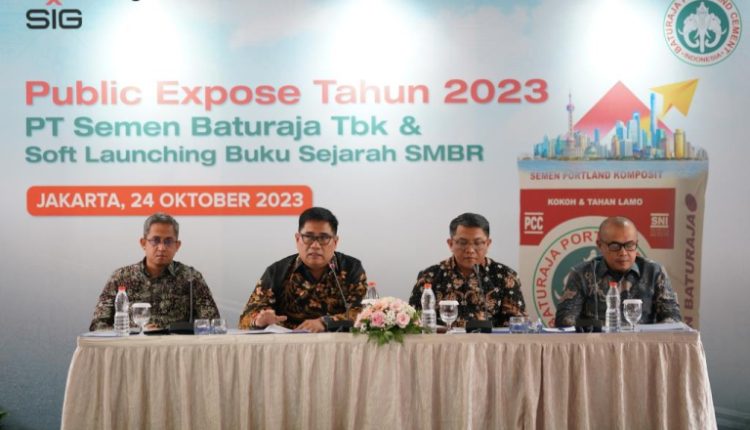 Kuartal III – 2023, Laba Bersih Semen Baturaja Melonjak 25%