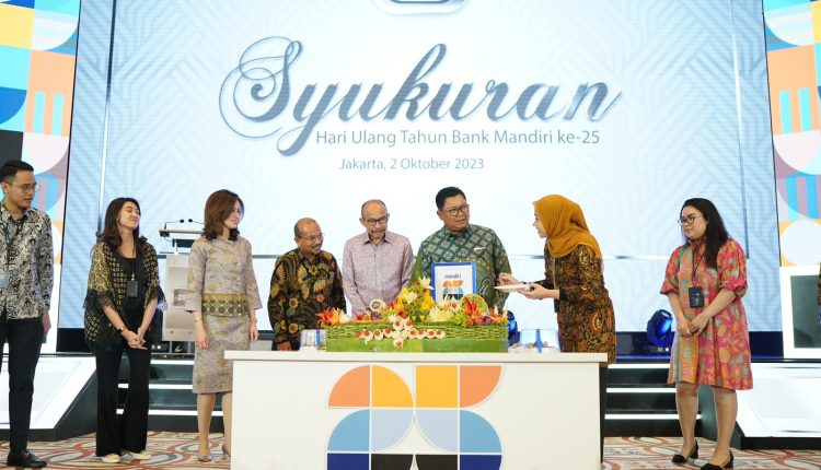 HUT Ke-25, Bank Mandiri Konsistensi Hadirkan Inovasi dan Layanan