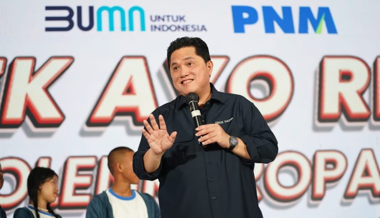 Erick Thohir Apresiasi Program PNM Mekaar Inisiasi Presiden Jokowi