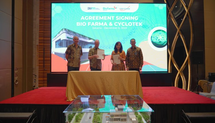 Bio Farma & Cyclotek Kolaborasi Produksi Radiofarmaka